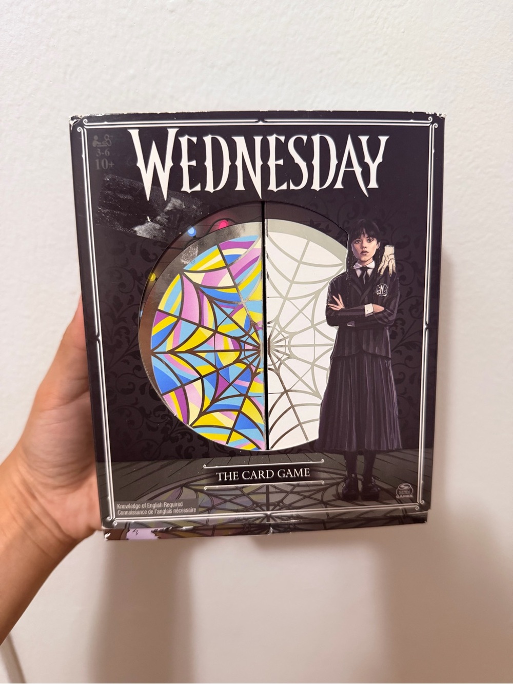 Wednesday The Card Game Spin Master Complete Family Strategy Game Ages 10+
